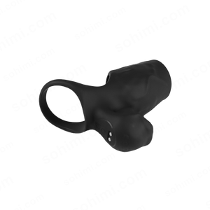 SERAPH| Upgrade Vibration Cock Ring with Penis Sleeve Couple Sex Toy - Sohimi