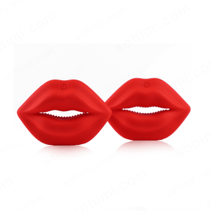 SSCHU - ROSE| Nipple Clamps Lips Kiss Vibrator Sex Toy - Sohimi