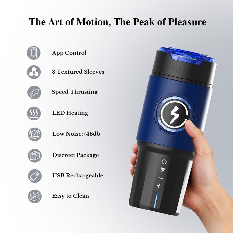 Sohimi THERMOS heated male masturbator product detail view