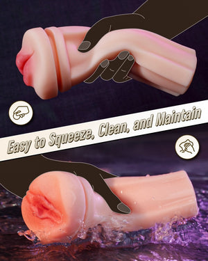 Two Realistic Channels Male Pocket Pussy - Sohimi