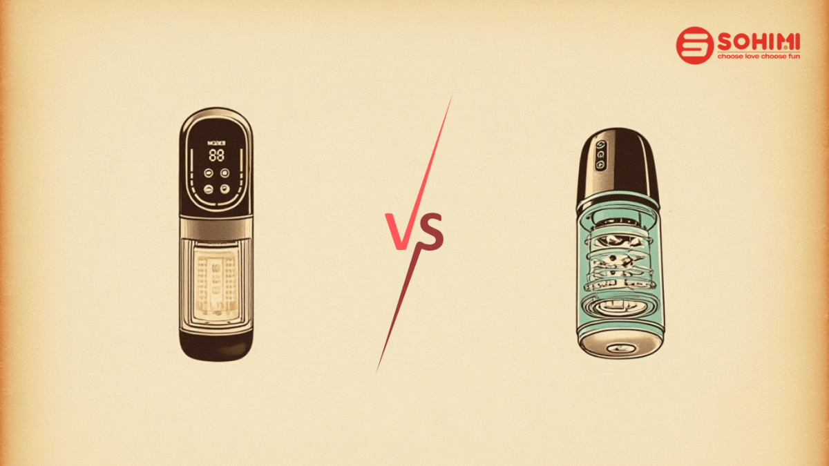 Comparison of 2 Sohimi Best Male Masturbators - Sohimi