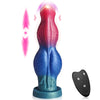 10" Knot Huge Dildo Women Sex Toy with 7 Vibration 7 Thrusting Mode