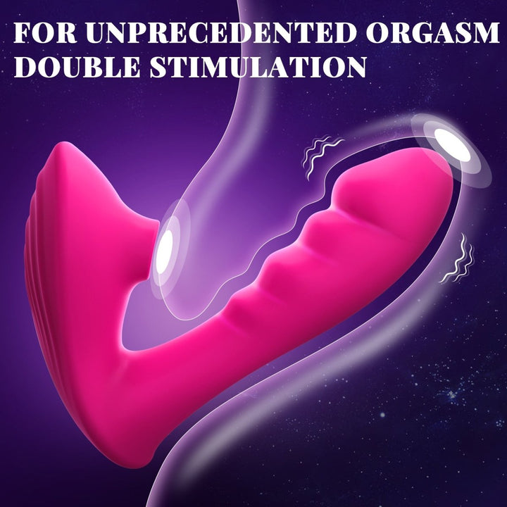 10 Sucking Modes G - Spot Stimulation Wearable Sucking Vibrator - Sohimi