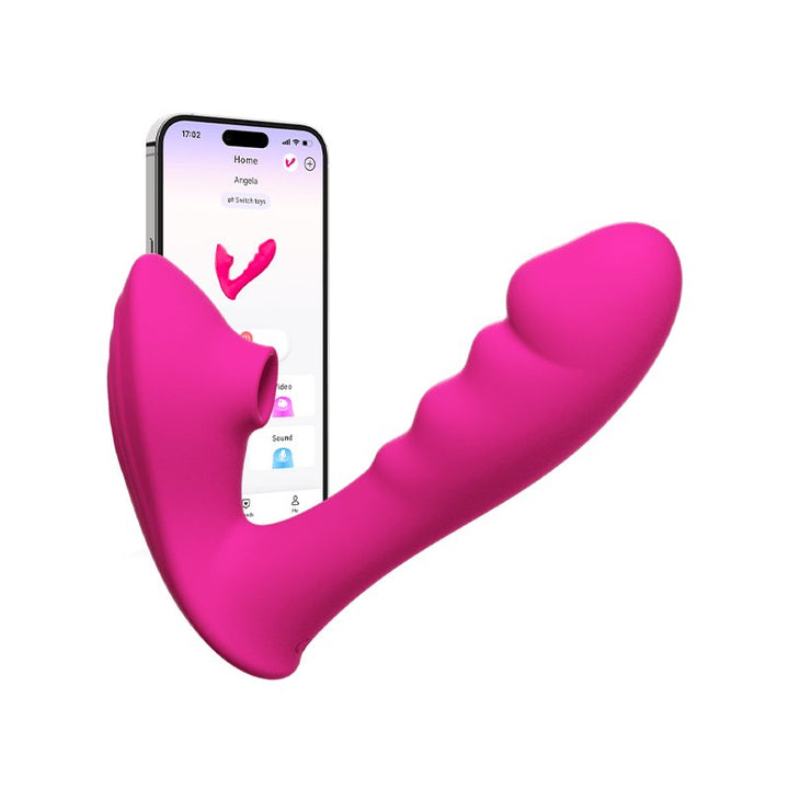 10 Sucking Modes G - Spot Stimulation Wearable Sucking Vibrator - Sohimi