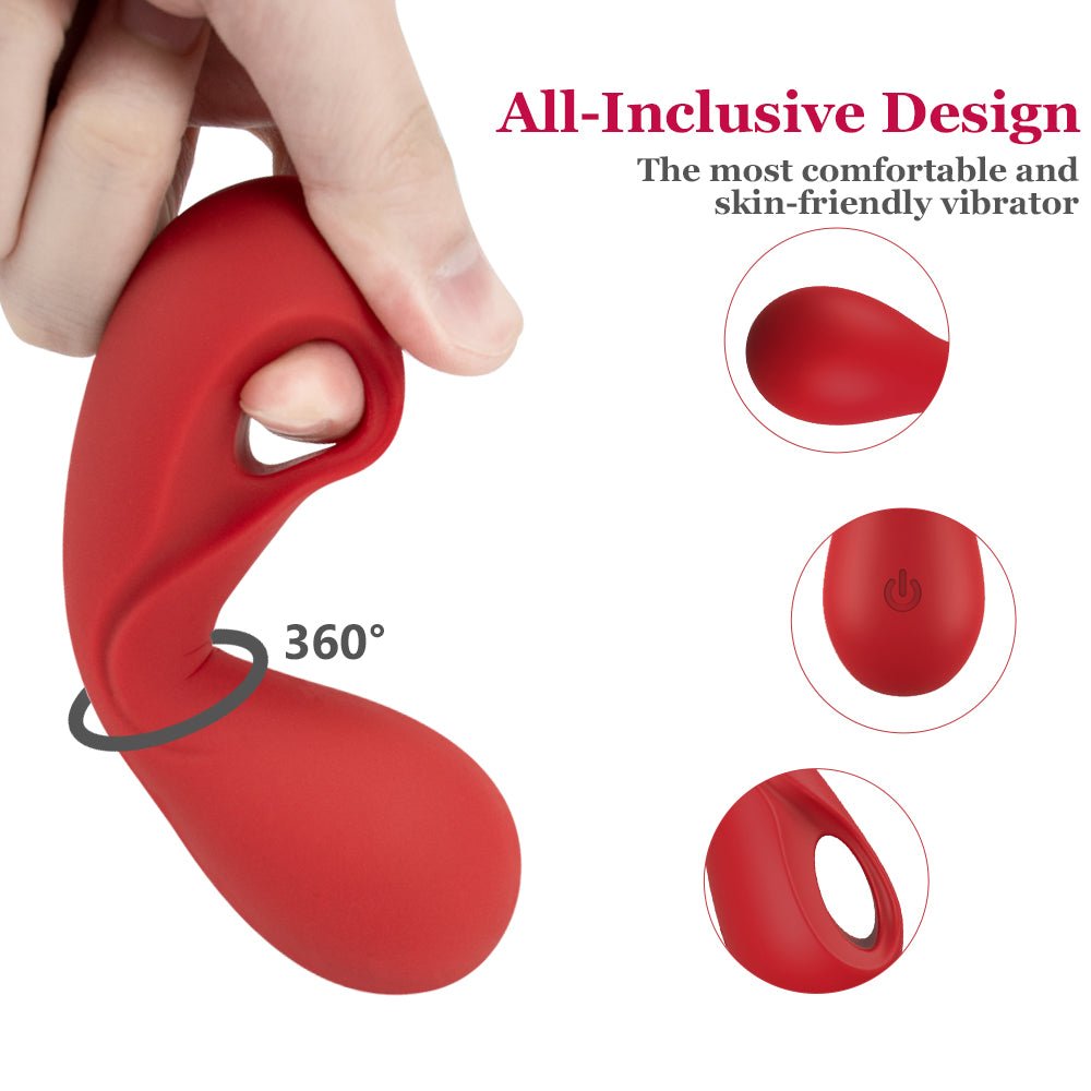 10 Vibration Modes 360° Rotating IPX7 Waterproof Clit Stimulator - Sohimi