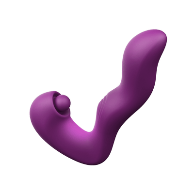 G Spot Clitoral Vibrator for Vagina Anal Stimulation3 in 1 Multi Vibrations