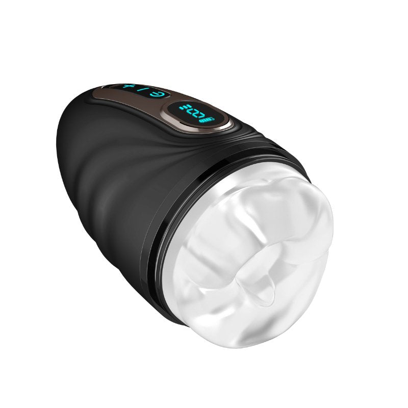 2 in 1 Mouth Vibrator and Men Penis Trainer with App Control - Sohimi