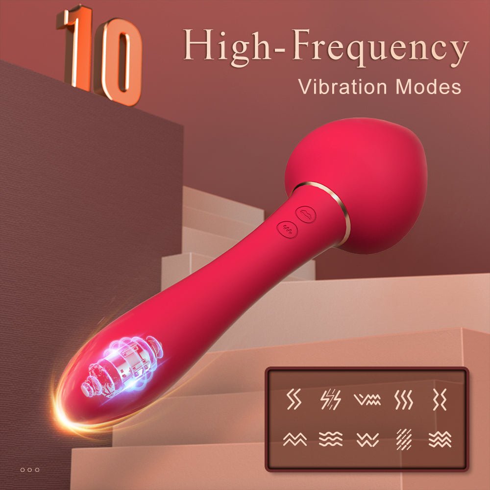 2 in 1 Sucking and Vibrating Female Clit and G - spot Vibrator - Sohimi
