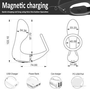 2 In1 Vibrator Anal Plug 10 Vibration Modes - Sohimi