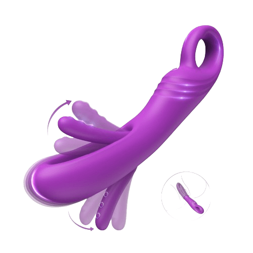 MANNA| Hollow Design G-Spot Flapping and Vibrating Stimulator Sex Toy