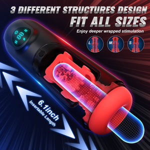 Vibrating and Thrusting Modes Men Masturbators
