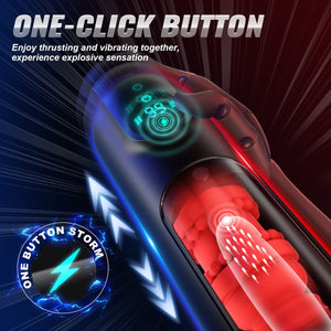 Vibrating and Thrusting Modes Men Masturbators