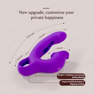 2025 Viele 3| Upgraded App Control Flapping Licking Female Vibrator - Sohimi