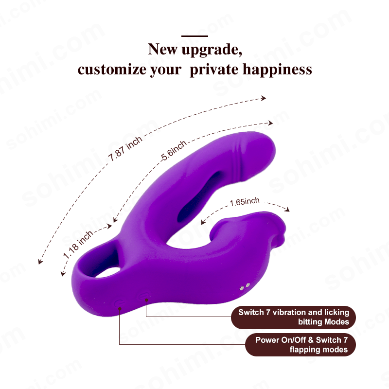 2025 Viele 3| Upgraded App Control Flapping Licking Female Vibrator - Sohimi