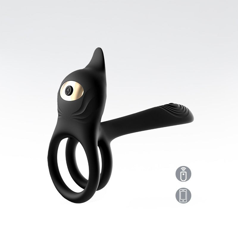 3 in 1 Multifunctional Penis Cock Ring with 10 Vibrating Modes - Sohimi