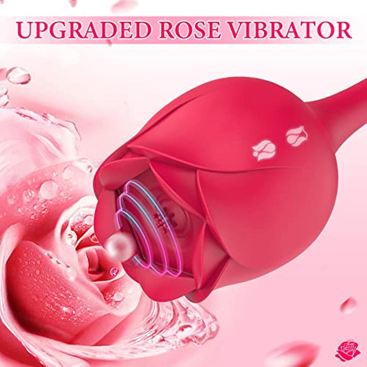 3 in 1 Powerful Tapping Rose Toy with Vibrating Egg - Sohimi