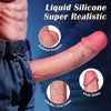 8.7inch Liquid Silicone Thrusting and Vibrating Realistic Dildo with App Control