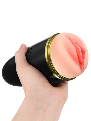 3D Vagina Opening Vibration Hand Clamping Masturbator - Sohimi