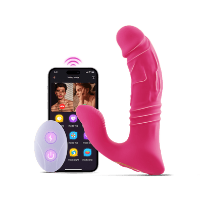 Sohimi Wearable Thrusting and Vibrating App Control Vibrator Female Toy