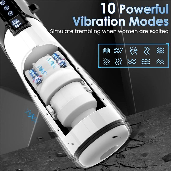6 in 1 LCD Digital Touch Display Automatic Masturbator - Sohimi