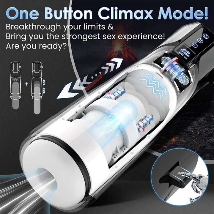 6 in 1 LCD Digital Touch Display Automatic Masturbator - Sohimi
