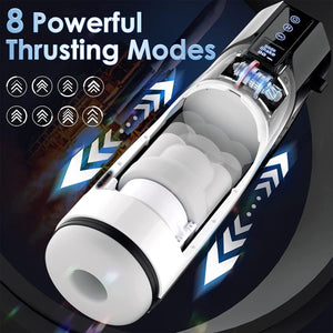 6 in 1 LCD Digital Touch Display Automatic Masturbator - Sohimi