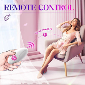 8.27in Realistic Glowing Dildo Vibrator with 4 Light Modes - Sohimi