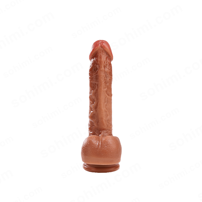 8.67inch Realistic Vibration and Thrusting Dildo with Smart Heating - Sohimi