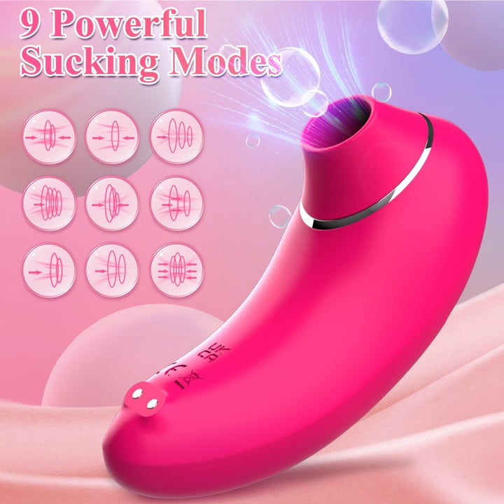 9 Powerful Sucking Frequencies 55dB Clitoral Sucking Vibrator - Sohimi
