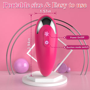 9 Powerful Sucking Frequencies 55dB Clitoral Sucking Vibrator - Sohimi