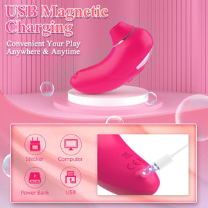 9 Powerful Sucking Frequencies 55dB Clitoral Sucking Vibrator - Sohimi