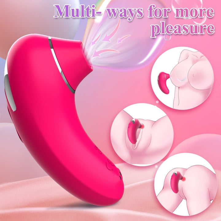 9 Powerful Sucking Frequencies 55dB Clitoral Sucking Vibrator - Sohimi