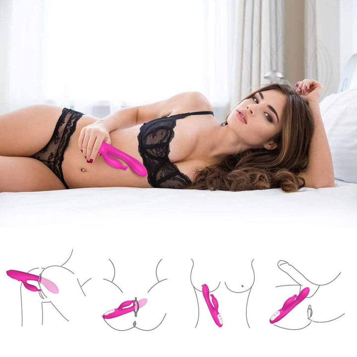 9 Vibration Modes 8.6 in G - spot 2 Motors 107.6 °F Heating Vibrators - Sohimi