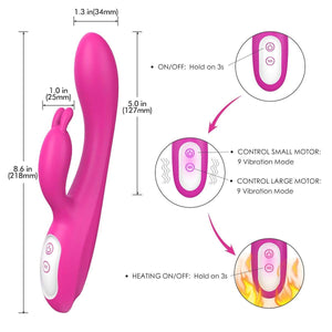 vibration and heating rabbit vibrator