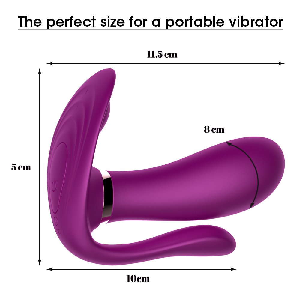 9 Vibration Modes Remote Control Clit Silicone Stimulator - Sohimi