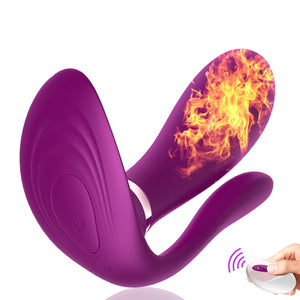 9 Vibration Modes Remote Control Clit Silicone Stimulator - Sohimi