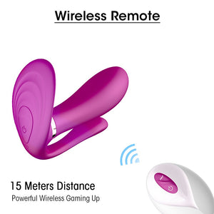 9 Vibration Modes Remote Control Clit Silicone Stimulator - Sohimi