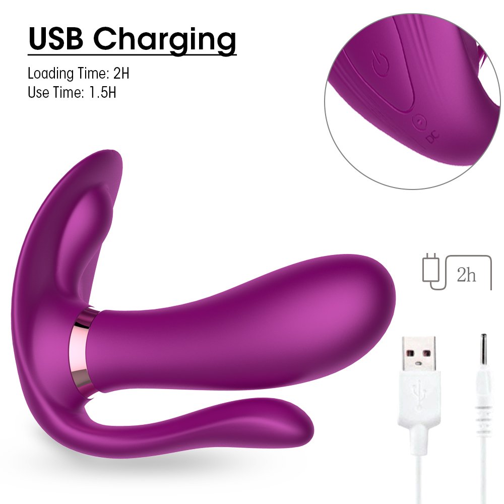 9 Vibration Modes Remote Control Clit Silicone Stimulator - Sohimi