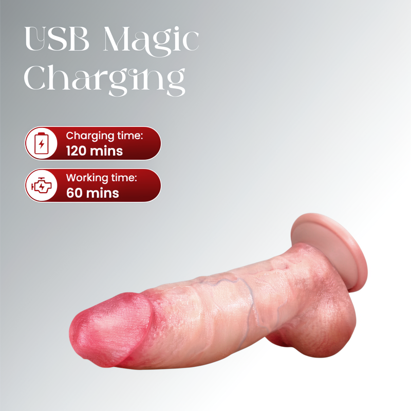 JASON App-Controlled Huge Thrusting Dildo | Sohimi