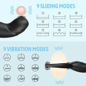Anal Plug with Cock Ring Penis Multipoint Stimulator - Sohimi