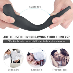 Anal Plug with Cock Ring Penis Multipoint Stimulator - Sohimi