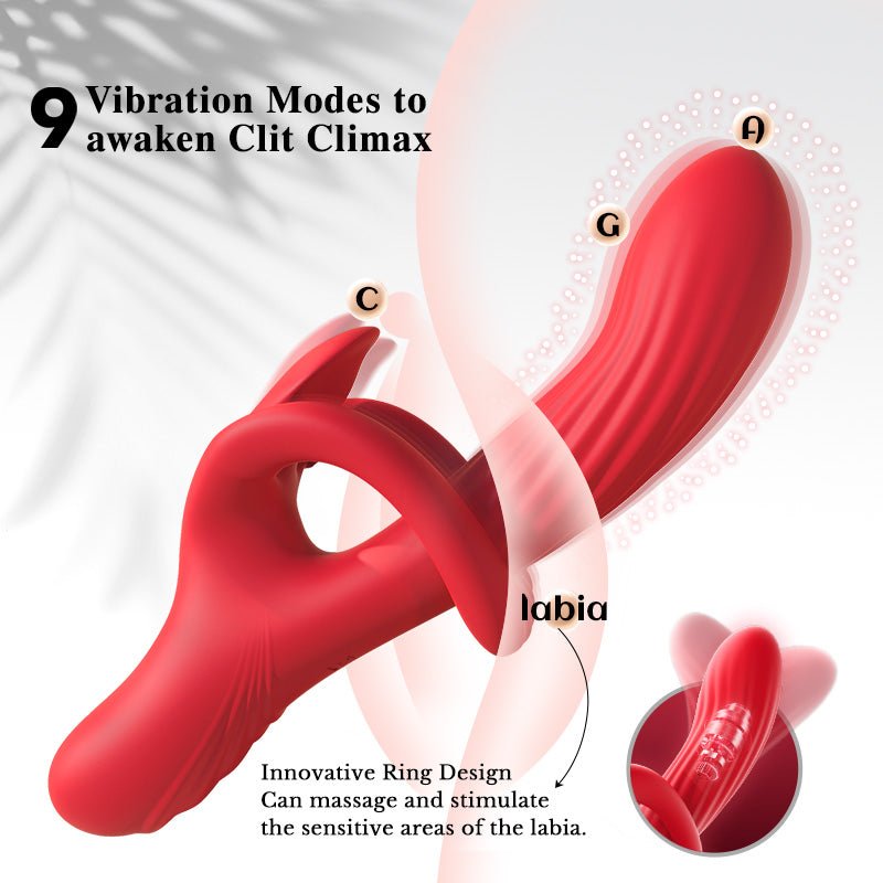 Sohimi VALIS app-controlled G-spot clitoral vibrator with 9 modes