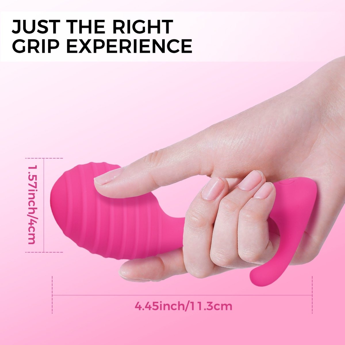 App Control Musical Note Vibrating Body Massager - Sohimi