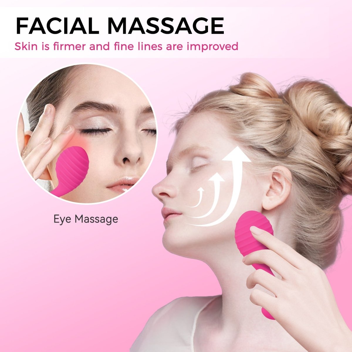 App Control Musical Note Vibrating Body Massager - Sohimi