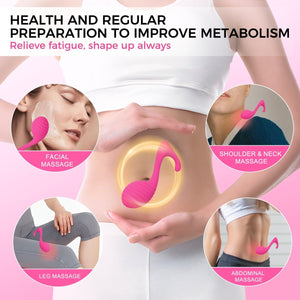 App Control Musical Note Vibrating Body Massager - Sohimi
