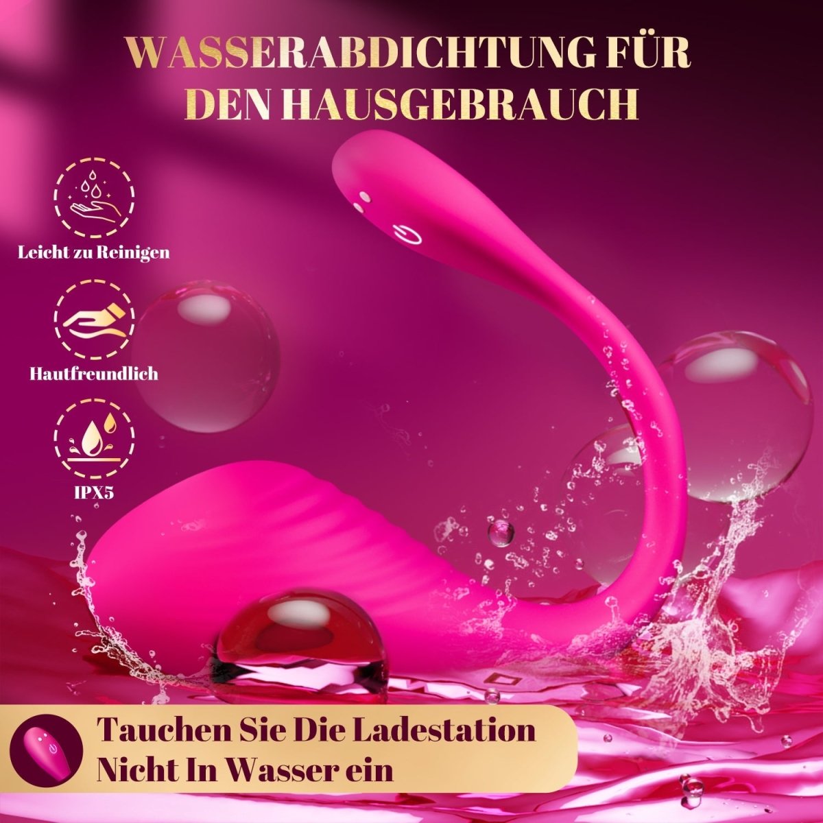 Wearable G-spot vibrator product detail image