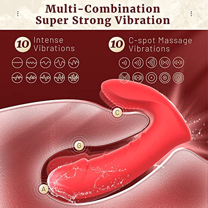 APP Remote Control Wearable Dildo G Spot Vibrators Adult Toys - Sohimi