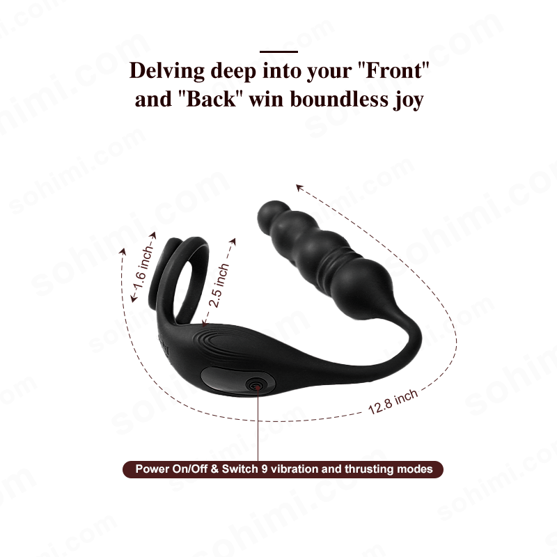 deepest anal plug Small Curved Silicone Anal Plug from MaXX Steel main image 0