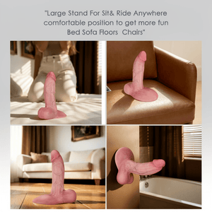 Authen Dual Density Silicone Dildo | Sohimi