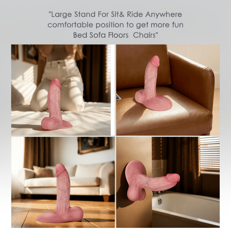 Authen Dual Density Silicone Dildo | Sohimi